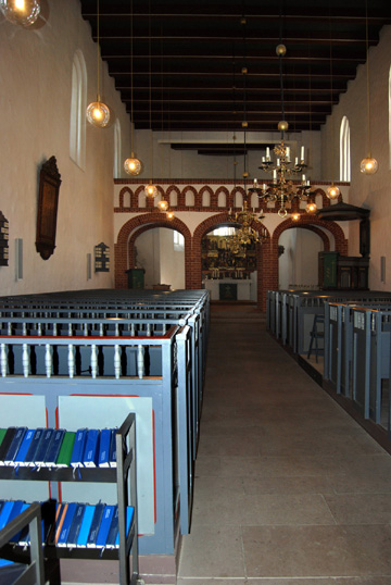 Inside Cleverns Lutheran Church